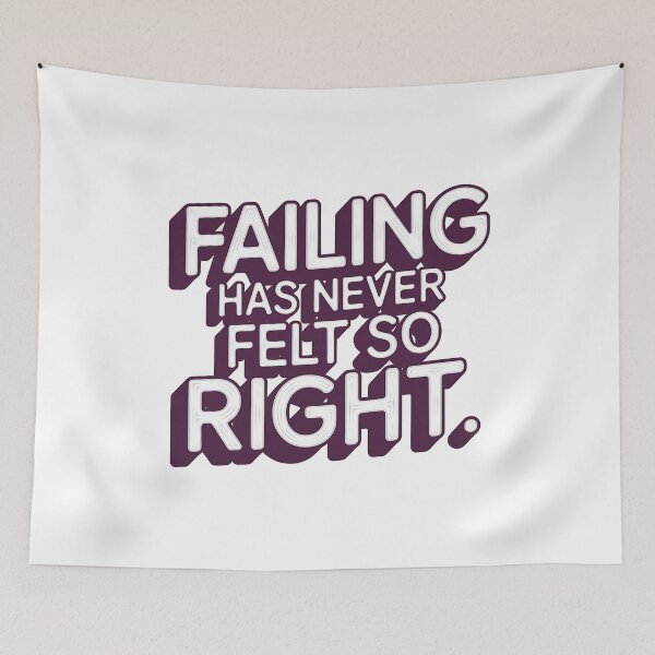 Item preview, Failing Has Never Felt So Right | Funny Foster Fail Pet Adoption designed and sold by CuteDesignables.