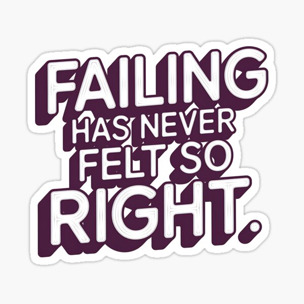 Item preview, Failing Has Never Felt So Right | Funny Foster Fail Pet Adoption designed and sold by CuteDesignables.