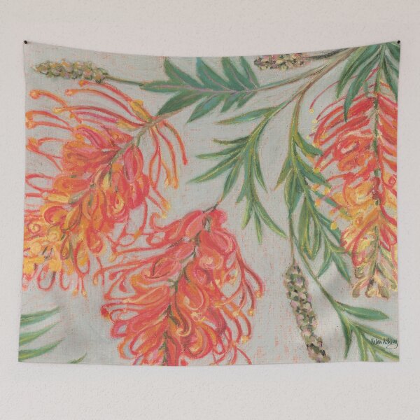 Item preview, Red Grevillea designed and sold by Helen Ashley.