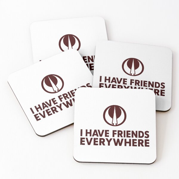 Item preview, I Have Friends Everywhere designed and sold by DosihakDesigns.