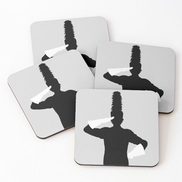 Item preview, Marching Band Drum Major, Saluting with White Gloves designed and sold by Vistascribe.
