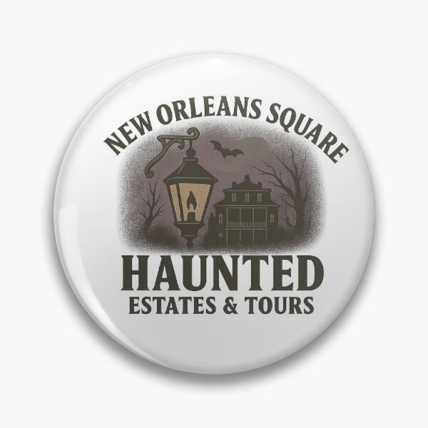 Item preview, Haunted Estates & Tours | New Orleans Square Shirt designed and sold by Zippitydodads.
