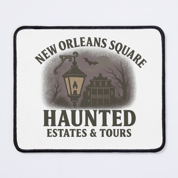 Item preview, Haunted Estates & Tours | New Orleans Square Shirt designed and sold by Zippitydodads.