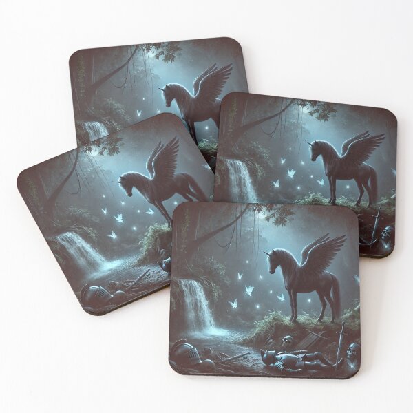 Item preview, Pegasus in a Dark Forest  designed and sold by Naynners Designs.