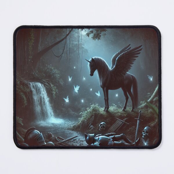 Item preview, Pegasus in a Dark Forest  designed and sold by Naynners Designs.