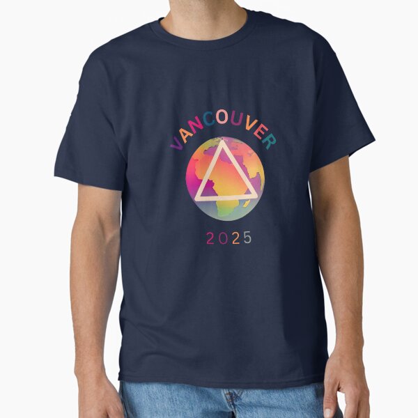 Vista previa del artículo con la obra «Convención Internacional de AA Vancouver 2025», diseñado y vendido por XDivineTees.