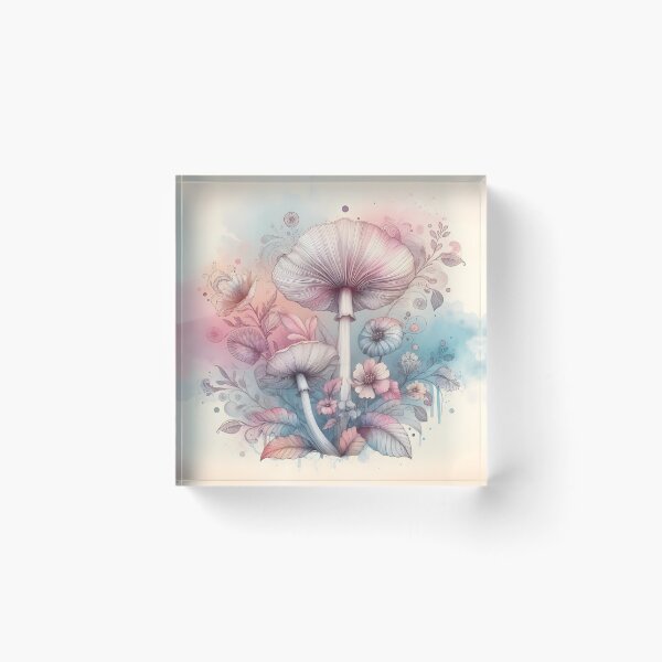 Item preview, Floral Mushrooms designed and sold by GraphicsClub.