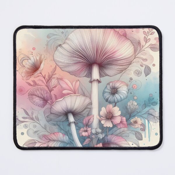 Item preview, Floral Mushrooms designed and sold by GraphicsClub.
