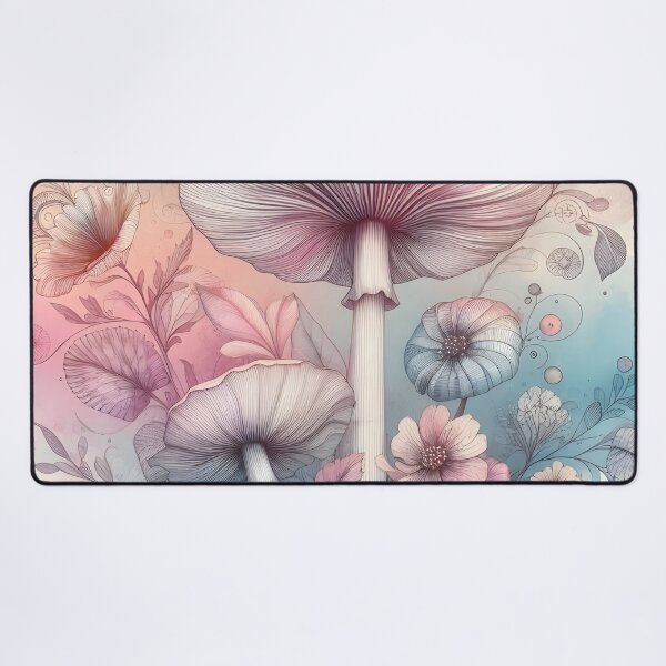 Item preview, Floral Mushrooms designed and sold by GraphicsClub.