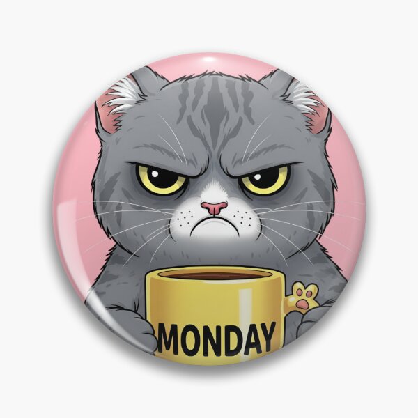 Artikelvorschau, Grumpy Cat Montagskaffee entworfen und verkauft von EsenciaZen.