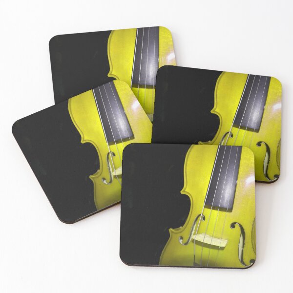 Item preview, Yellow Violin designed and sold by Yolanda Caporn Art.