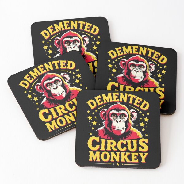 Item preview, Demented Circus Monkey designed and sold by Al’s T-Shirt Barn.