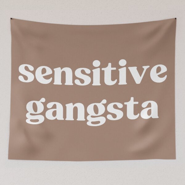 Item preview, Sensitive Gangsta Amaya Papaya Quote Meme God Forbid I'm a Sensitive Gangster Love Saying Island Huda I'm a Mommy Mamacita designed and sold by DunciOcukino.