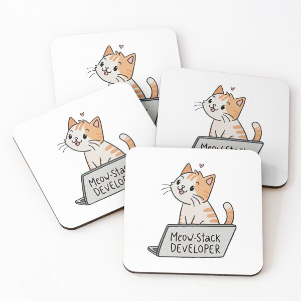 Item preview, Meow Stack Developer  designed and sold by SibMa.