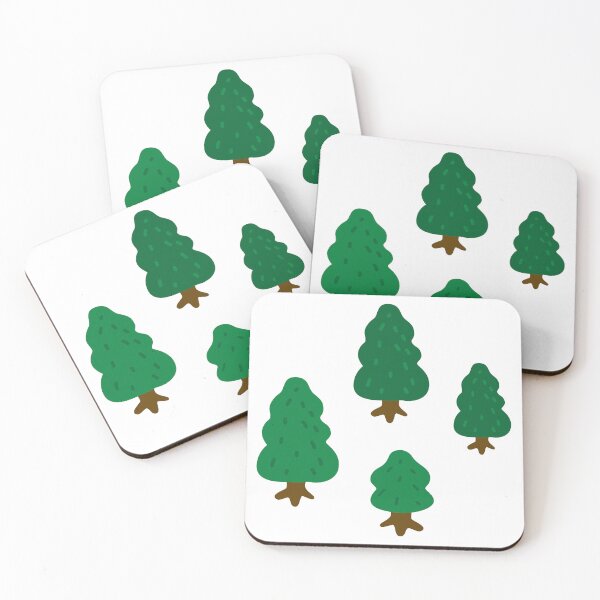 Item preview, Cute Minimal Pine Trees – Forest Nature Sticker Set designed and sold by cpop-studio.