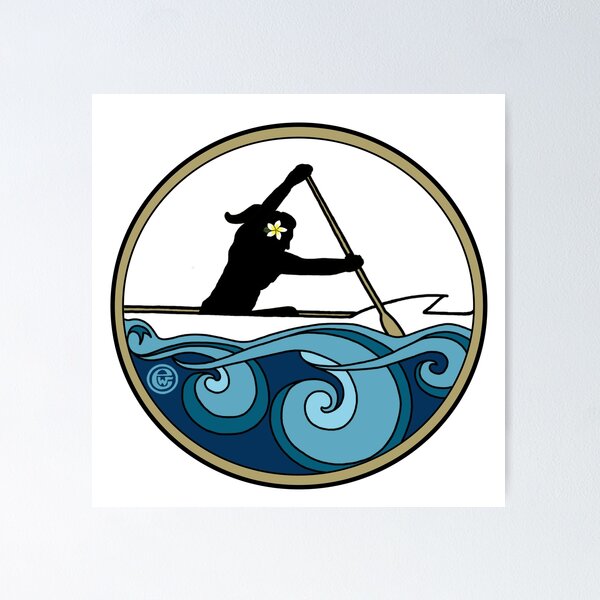 Item preview, Wahine Paddler Right  designed and sold by ErikaWasner.