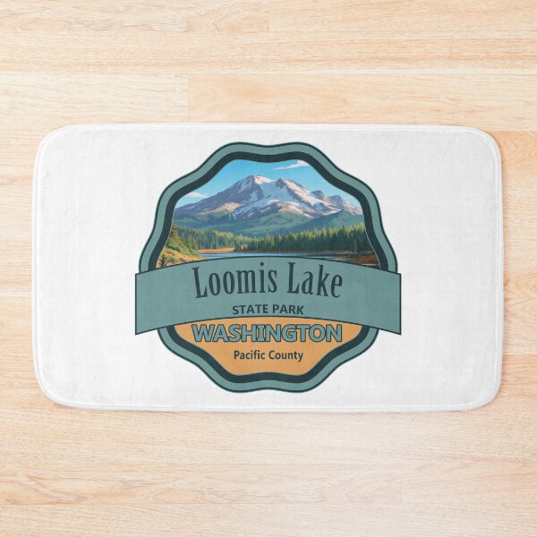 Item preview, Loomis Lake State Park, Pacific County, Washington designed and sold by Wanderful-roads.