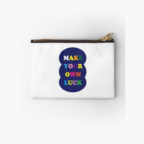 Item preview, Make Your Own Luck – Rainbow Positive Quote Sticker designed and sold by cpop-studio.