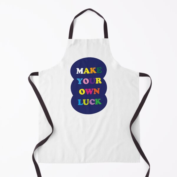 Item preview, Make Your Own Luck – Rainbow Positive Quote Sticker designed and sold by cpop-studio.