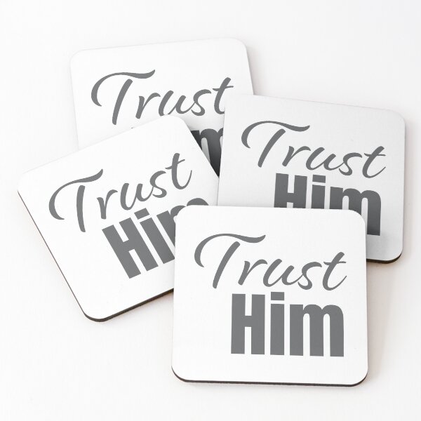 Item preview, Trust Him Christian T-Shirt – Inspirational Bible Quote Shirt designed and sold by CrossCrafted.