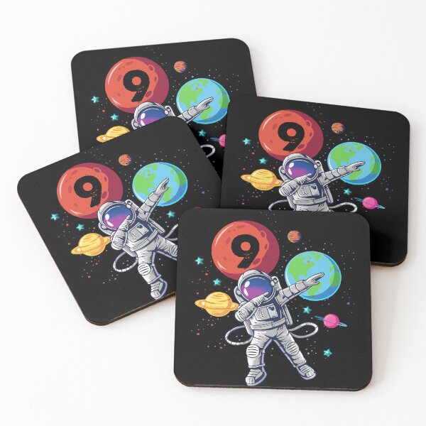 Item preview, Dabbing Astronaut 9th Birthday – Space Party Design designed and sold by Har-vee.