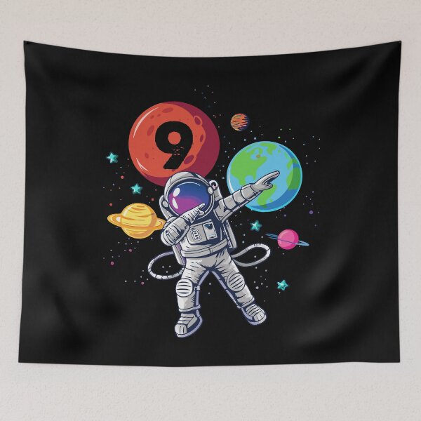 Item preview, Dabbing Astronaut 9th Birthday – Space Party Design designed and sold by Har-vee.