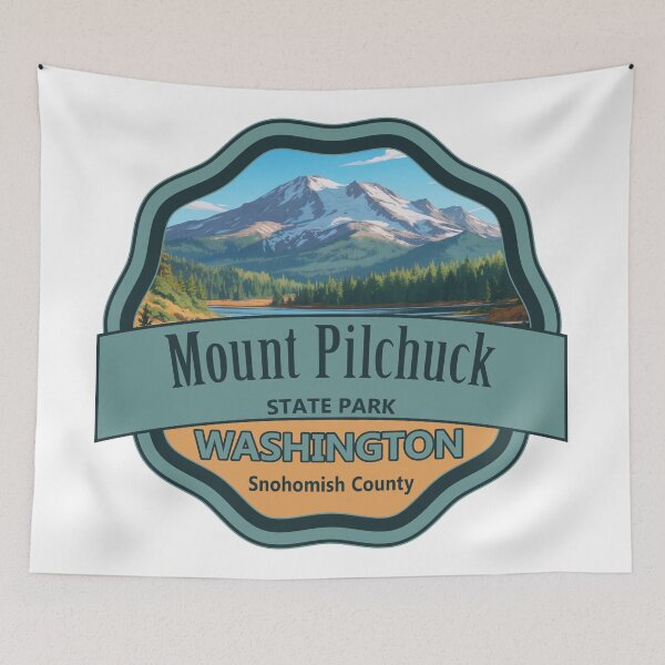 Item preview, Mount Pilchuck State Park, Snohomish County, Washington designed and sold by Wanderful-roads.