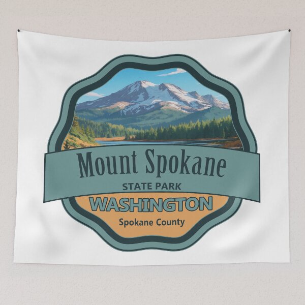 Item preview, Mount Spokane State Park, Spokane County, Washington designed and sold by Wanderful-roads.