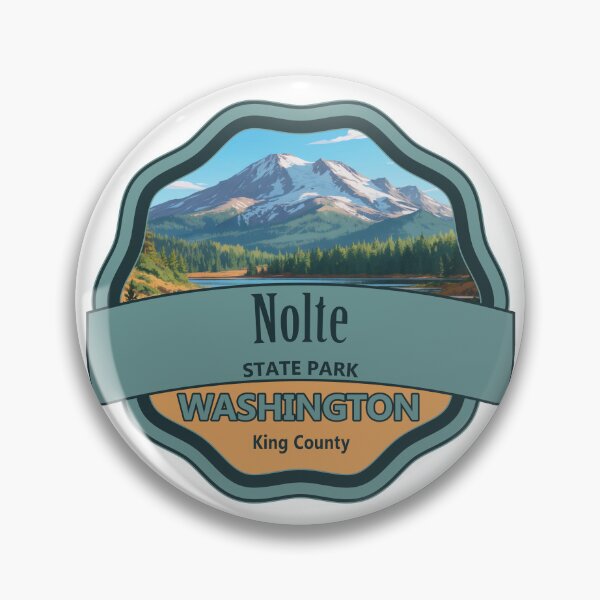 Item preview, Nolte State Park, King County, Washington designed and sold by Wanderful-roads.