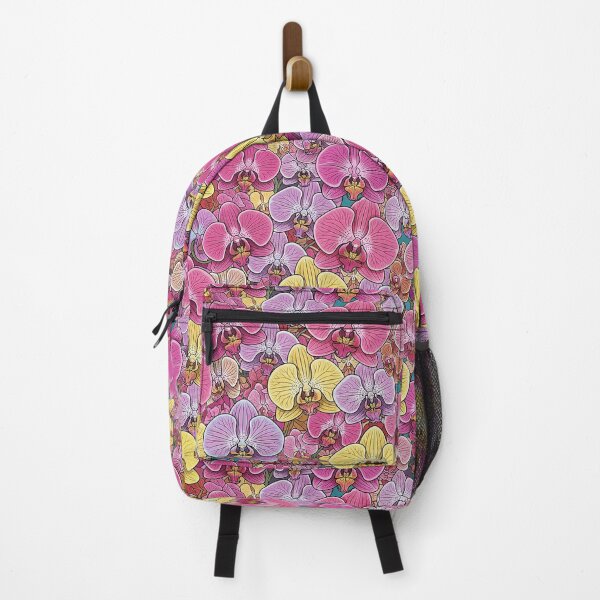 Item preview, Tropical Orchids – Vibrant Seamless Floral Pattern designed and sold by ThreadvectorCo.