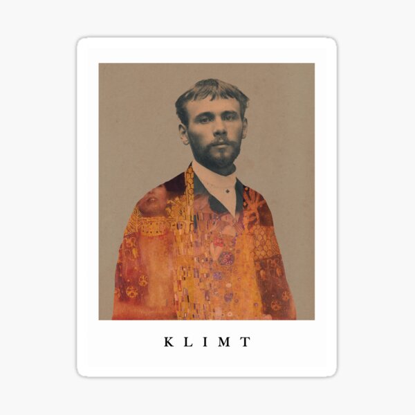 Aperçu de l'œuvre pour Gustav Klimt ~ avec bordure créée et vendue par FrankMoth.