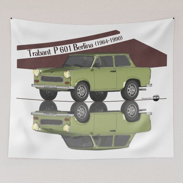 Item preview, Trabant P 601 - 1964-1990 (Taigagrün) - Memory on Four Wheels designed and sold by Azaziel.