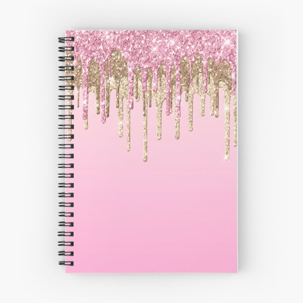 Item preview, pink gold luxury dripping glitters  designed and sold by mariana83.