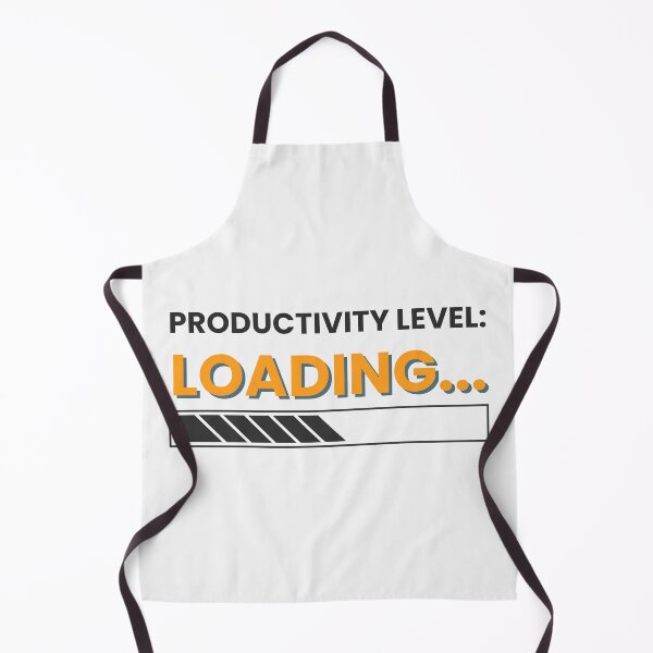 Item preview, Productivity Level Loading – Funny Work in Progress Quote Design designed and sold by thoratsdesign.