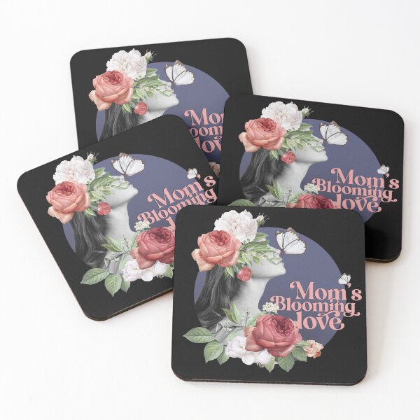 Item preview, Mom's blooming love every day with roses and flowers designed and sold by Kuku-Craft.