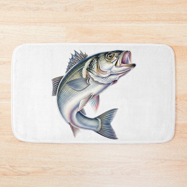 Item preview, bass fish designed and sold by 4rtistcDrift.