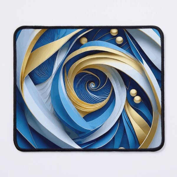 Artikelvorschau, Farbenfrohe abstrakte Fibonacci-Kunst 54 entworfen und verkauft von Vicky Brago-Mitchell®.