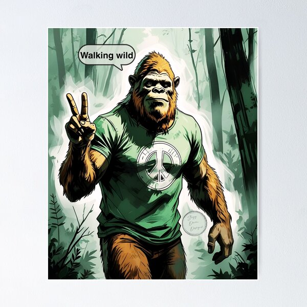 Item preview, Walking wild designed and sold by StaggDevon.