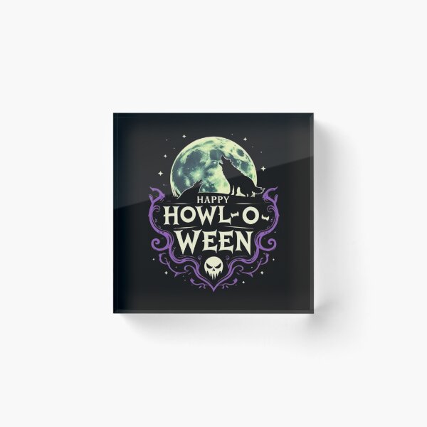 Item preview, Happy Howl-O-Ween designed and sold by Al’s T-Shirt Barn.