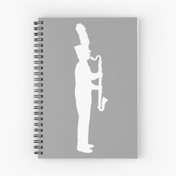 Item preview, Marching Band Bass Clarinet - White designed and sold by Vistascribe.