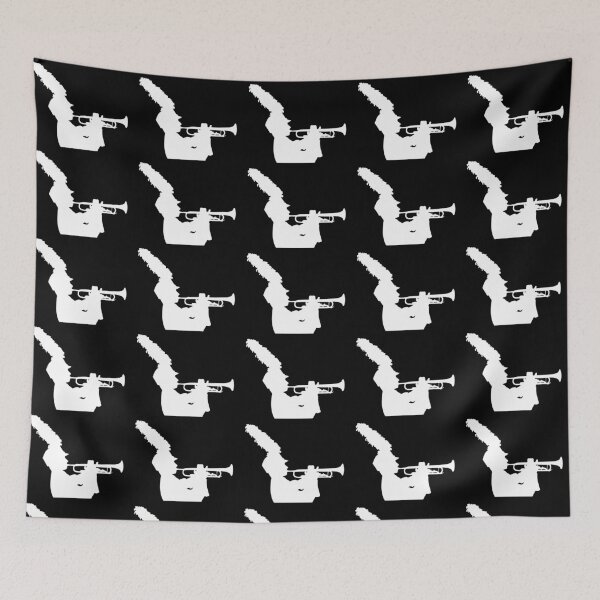 Item preview, Marching Band Trumpet - White designed and sold by Vistascribe.