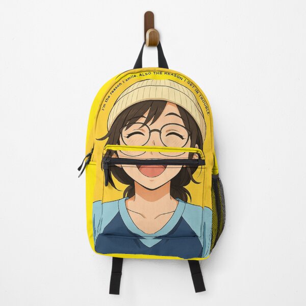 Item preview, I’m the Reason I Smile - Funny Anime Girl Shirt designed and sold by konthai.familyart.
