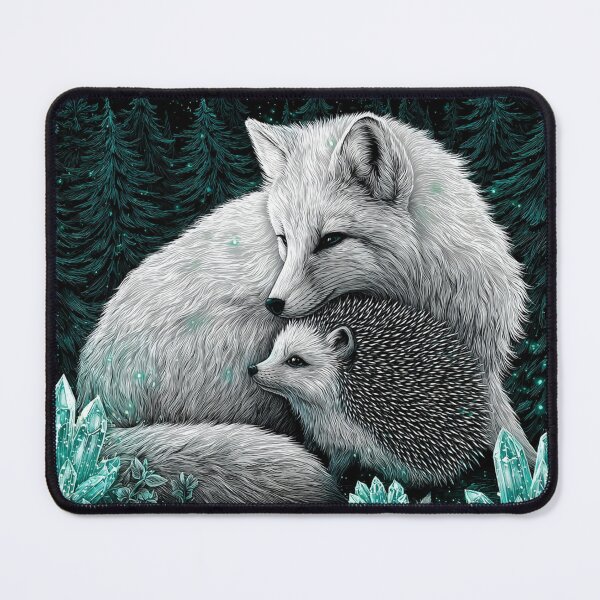 Item preview, Fox Hedgehog Hug designed and sold by Nocturne Paws.