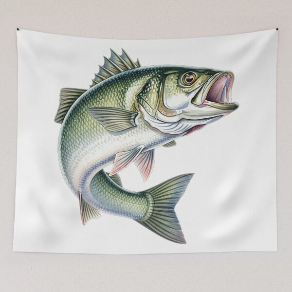 Item preview, Spotted bass designed and sold by 4rtistcDrift.