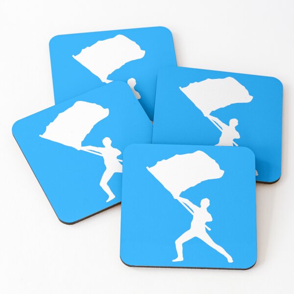 Item preview, Color Guard with Flag Above - White designed and sold by Vistascribe.
