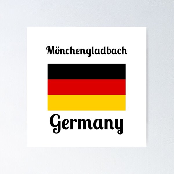 Item preview, Mönchengladbach Germany - Stylish Prints, designed and sold by Fleetwood1994.
