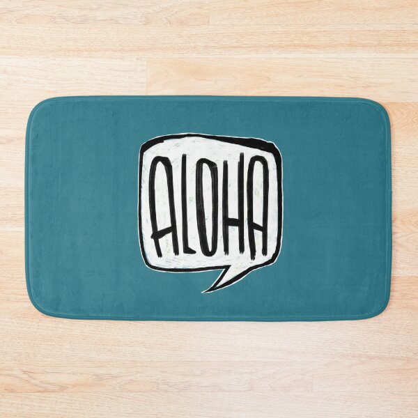 Item preview, Aloha, say hello designed and sold by badlydrawnbabe.