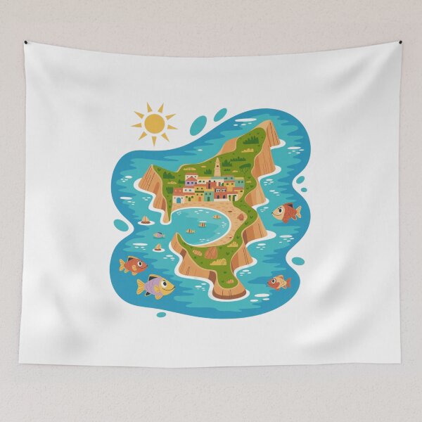 Item preview, Sardinia Island Italy designed and sold by ArtQueen777.