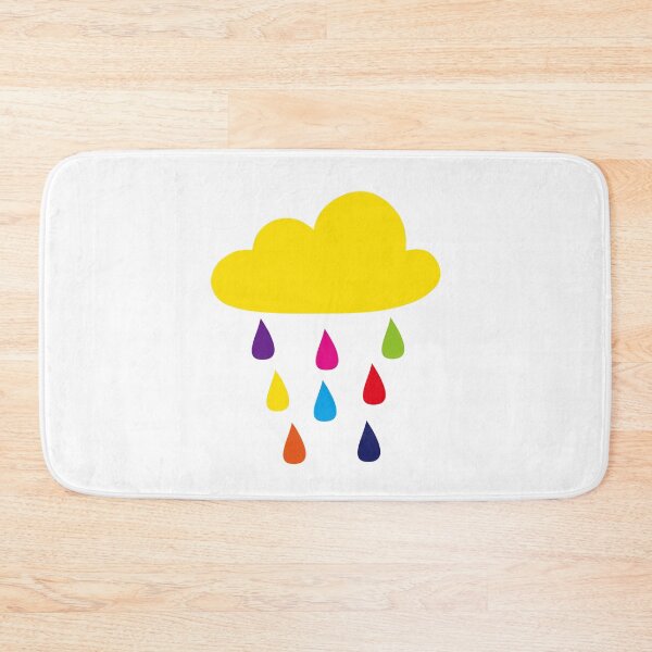 Item preview, Rainbow Rain Cloud Sticker – Cute Kawaii Weather Art designed and sold by cpop-studio.