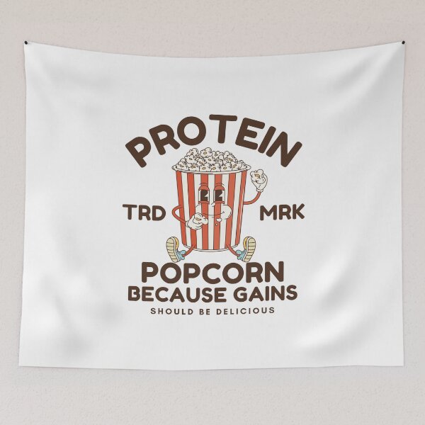 Item preview, Protein popcorn because gains should be delicious designed and sold by Peerless-Prime.